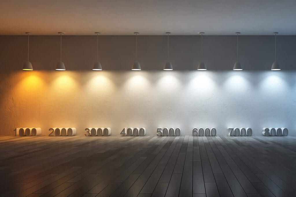 LED Light color temperatures