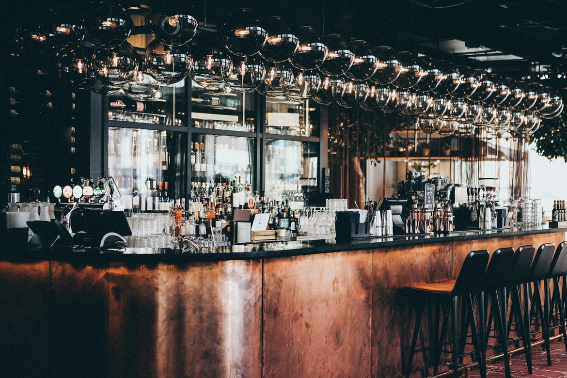 hotel bar lighting